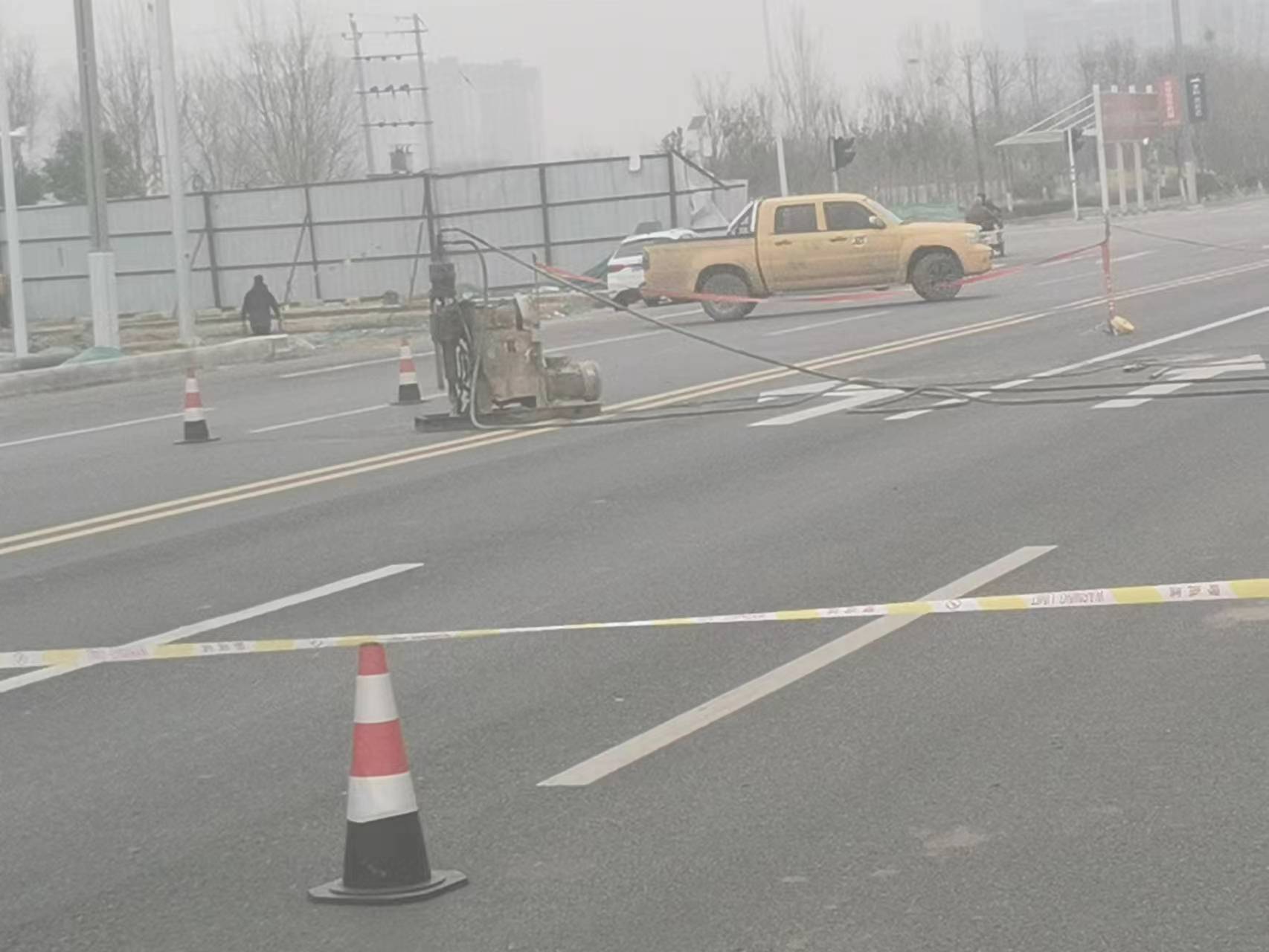 清镇马路注浆